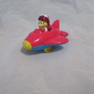 Vintage McDonalds Happy Meal Toy Birdie the Early Bird Red Airplane 2001